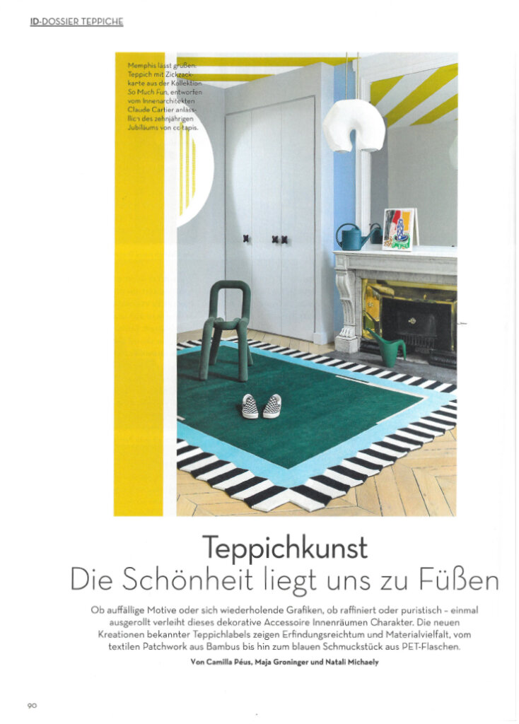 cc tapis So much fun by Claude Cartier Ideat Germany